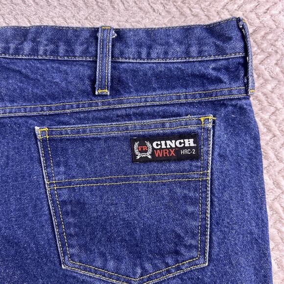 Cinch FR WRX Jeans Mens 42x30 Green Label Flame Resistant HRC-2 ATPV 20.7 - Picture 7 of 16